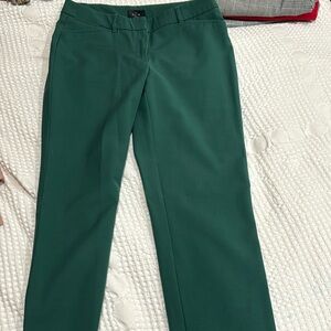 White House black market green pants